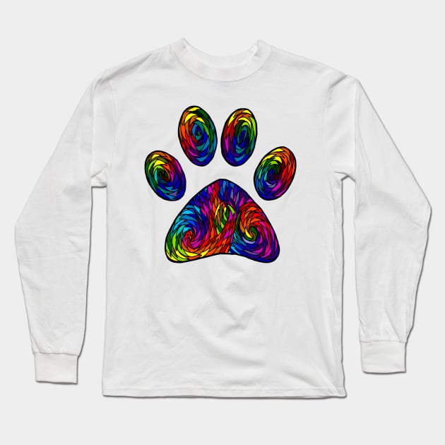 Pawprint Long Sleeve T-Shirt by CallumHoare